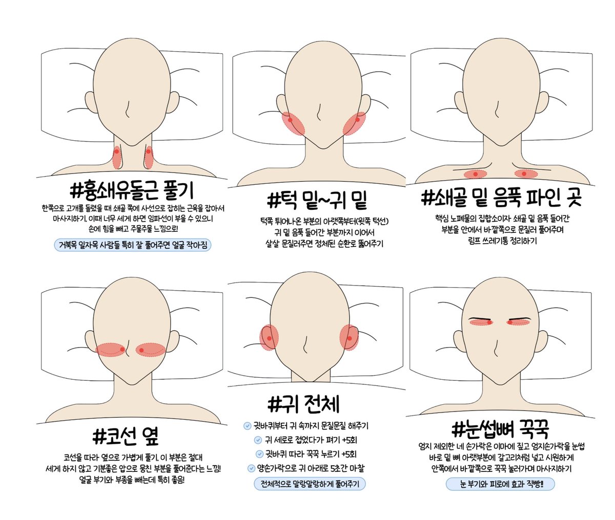 TokkiHibiki's tweet photo. 매일 매일 이 부분 잘 풀어주면 진짜 얼굴 소멸됨~😱 https://t.co/wJCqgdLDid