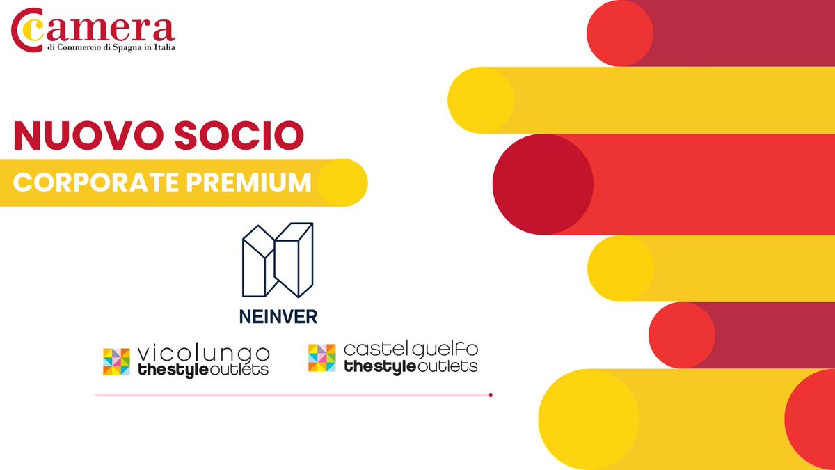 CamacoesIT's tweet image. Benvenuto NEINVER nella #Camera!

Multinazionale spagnola, in Italia dal 2004, è leader nella gestione, sviluppo e investimento di asset immobiliari e commerciali.

Specializzata negli #outlet, gestisce oggi 16 outlet (+1 in costruzione) e 4 retail parks in sei Paesi europei

👇