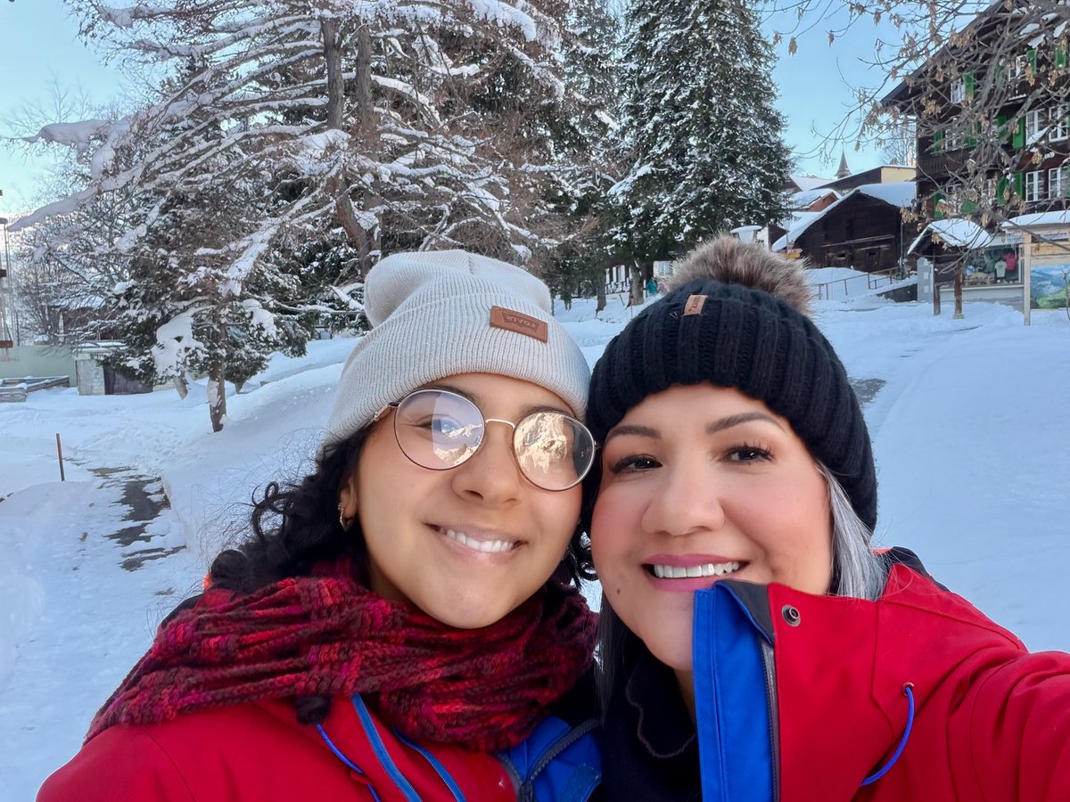 ¡En Murren, Suiza, con mucho calor!🥵