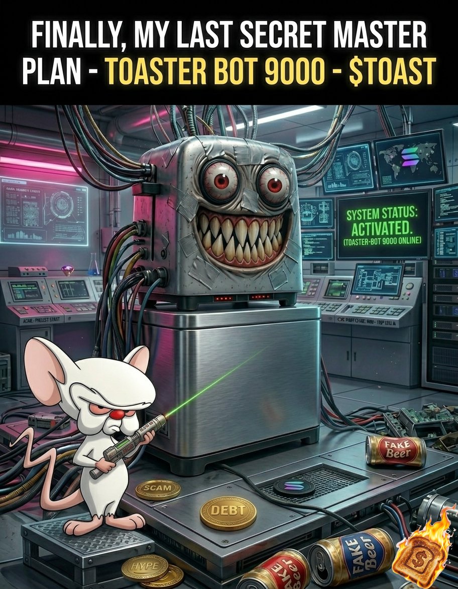 Toaster-Bot 9000 tweet media