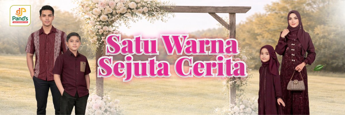pandsmds's tweet photo. ✨ Satu Warna, Sejuta Cerita ✨

Tampil serasi bareng keluarga, bukan cuma soal warna… tapi tentang momen yang tercipta 💕
Koleksi terbaru Pand’s hadir untuk melengkapi kebersamaanmu—simple, elegan, dan tetap nyaman dipakai seharian. https://t.co/4qaIqJOQAq