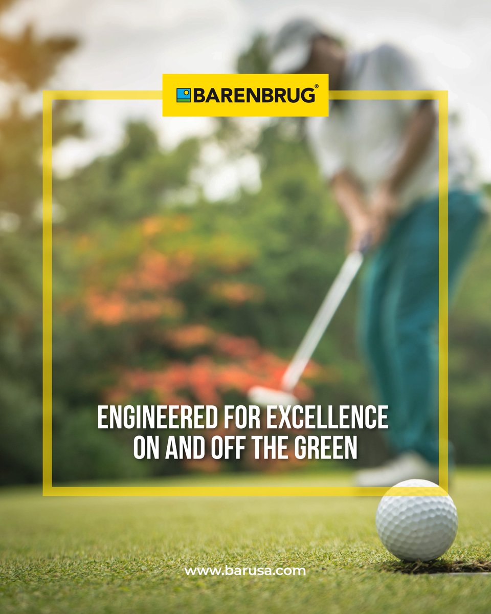 Excellence in golf starts long before the first swing.

At Barenbrug, we understand that the quality of your turf is directly connected to the quality of the game. That's why our grass seed solutions are engineered with precision, designed to thrive in performance environments