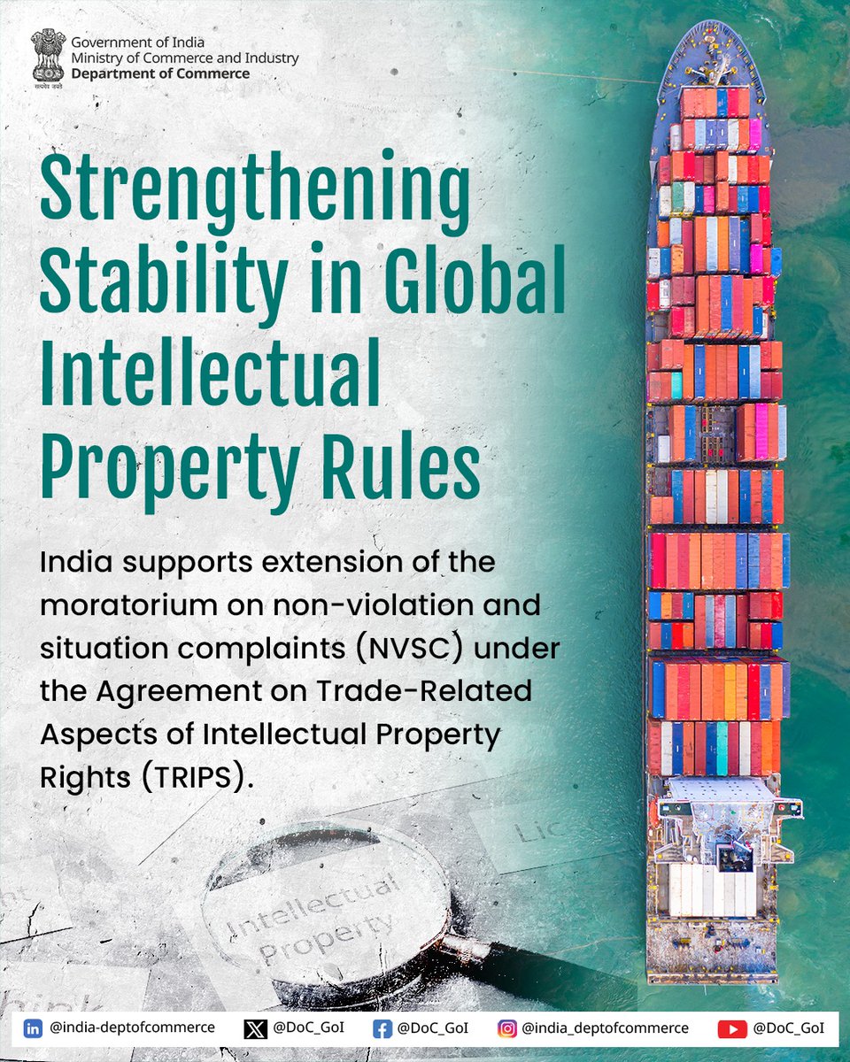 Dept of Commerce, GoI tweet media