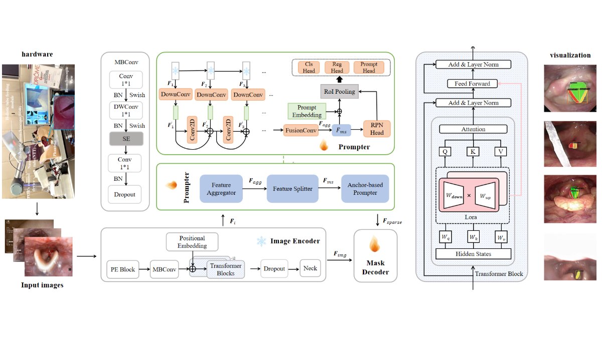 Bioeng_MDPI's tweet photo. ๐ฅExcited for the publication: "Integrating Dynamic Representation and Multi-Priors for Transnasal Intubation via Visual Foundation Model"
๐ https://t.co/w6onQUv7iG
๐ #dynamicrepresentation #lowrankconstraint #visualfoundationmodel #glottissegmentation https://t.co/XBtMiiMR7T