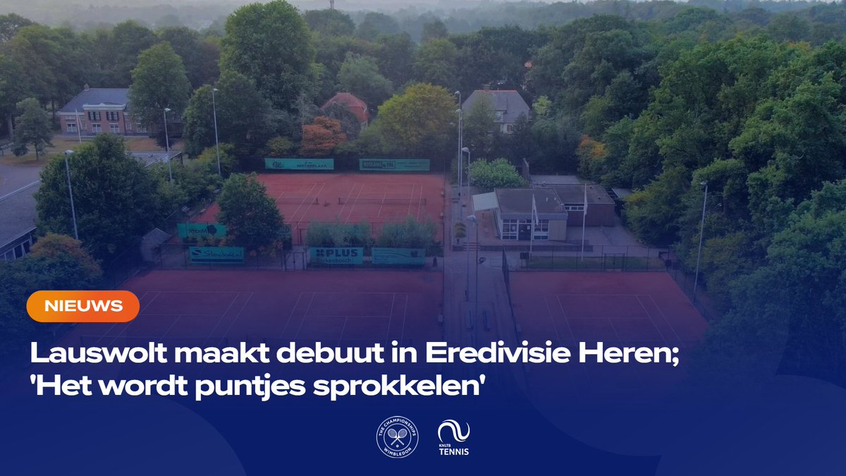 De Eredivisie Heren kent dit jaar maar liefst drie promovendi waarbij Landgoed Lauswolt uit Friesland de opvallendste naam is. Maandag (Tweede Paasdag) barst de strijd weer los. #tennis #knltb #EredivisieHeren
tennis.nl/toptennis-nieu…