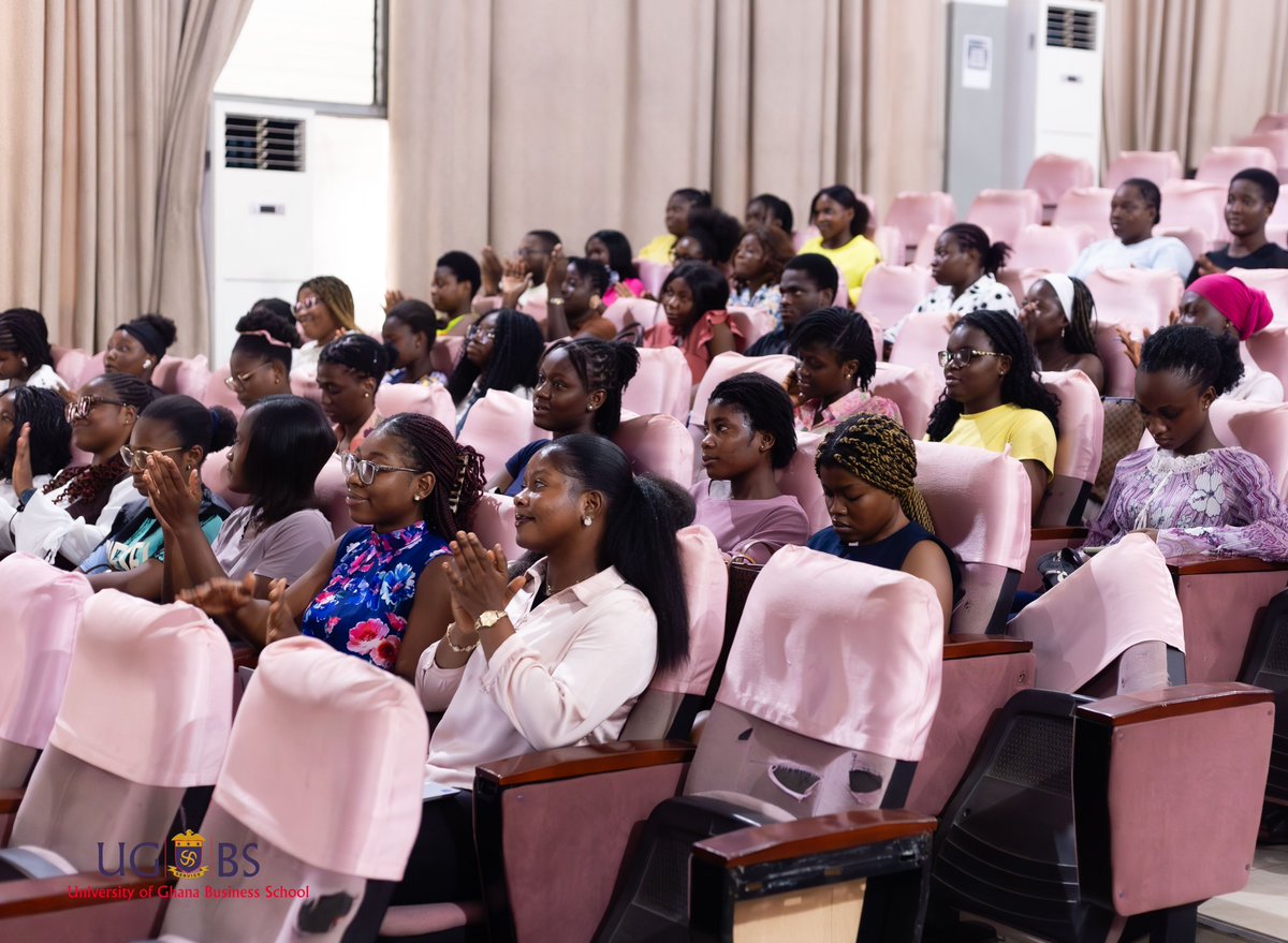 ugbsofficial's tweet photo. UGBS MSSU, in partnership with PricewaterhouseCoopers Ghana Limited organised an International Women’s Day programme to empower students through mentorship, shared experiences, and practical career development activities.

🔗 Read more: https://t.co/lnPNvgvd81 https://t.co/VjtETUL6AC
