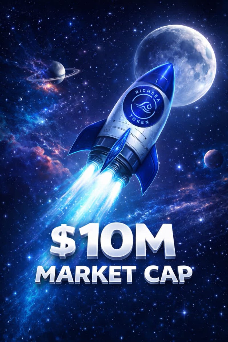 How can you be a holder $Richsea and still remain broke or poor  by the end of this quarter.

It's unheard of.

$Richsea hits $10MCP is not hype but a realty.

It's already executed waiting for a trigger at a most uncertain hour.
<a href="/RICH_SEA1/">Rich Sea</a>