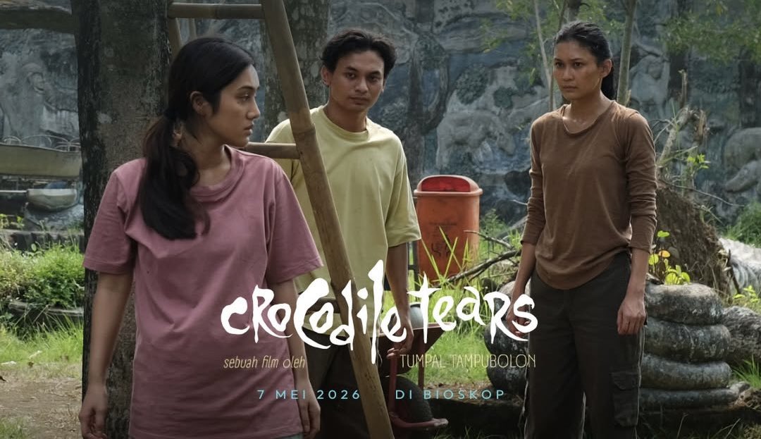 FilmIndoSource's tweet photo. New look at Yusuf Mahardika, Marissa Anita, and Zulfa Maharani in Tumpal Tampubolon’s ‘CROCODILE TEARS’.

In theaters on May 7, 2026. https://t.co/G4b4eqrDnw