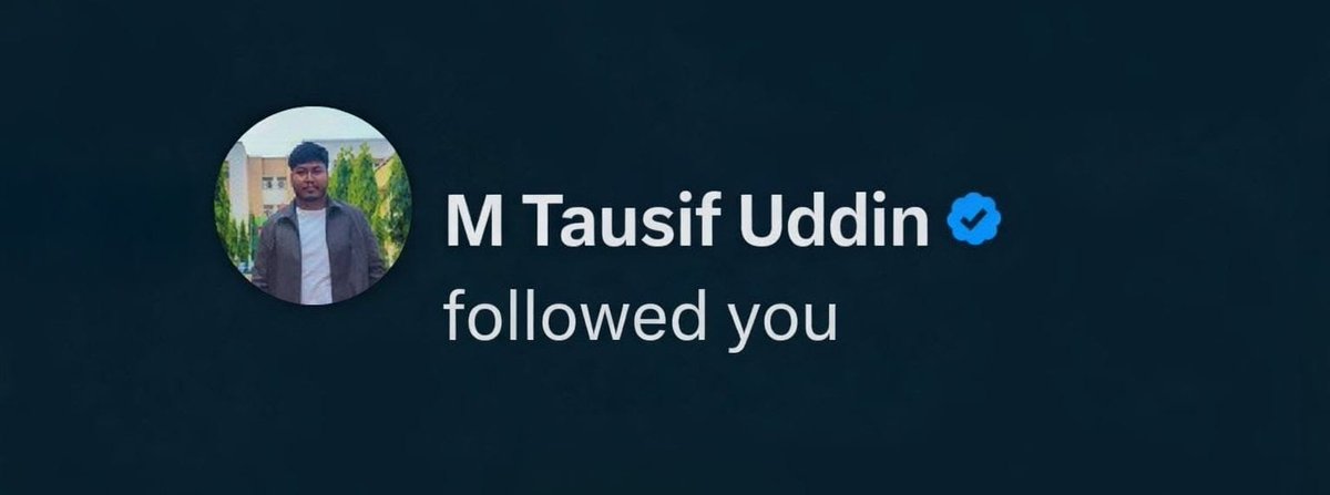 M Tausif Uddin tweet media