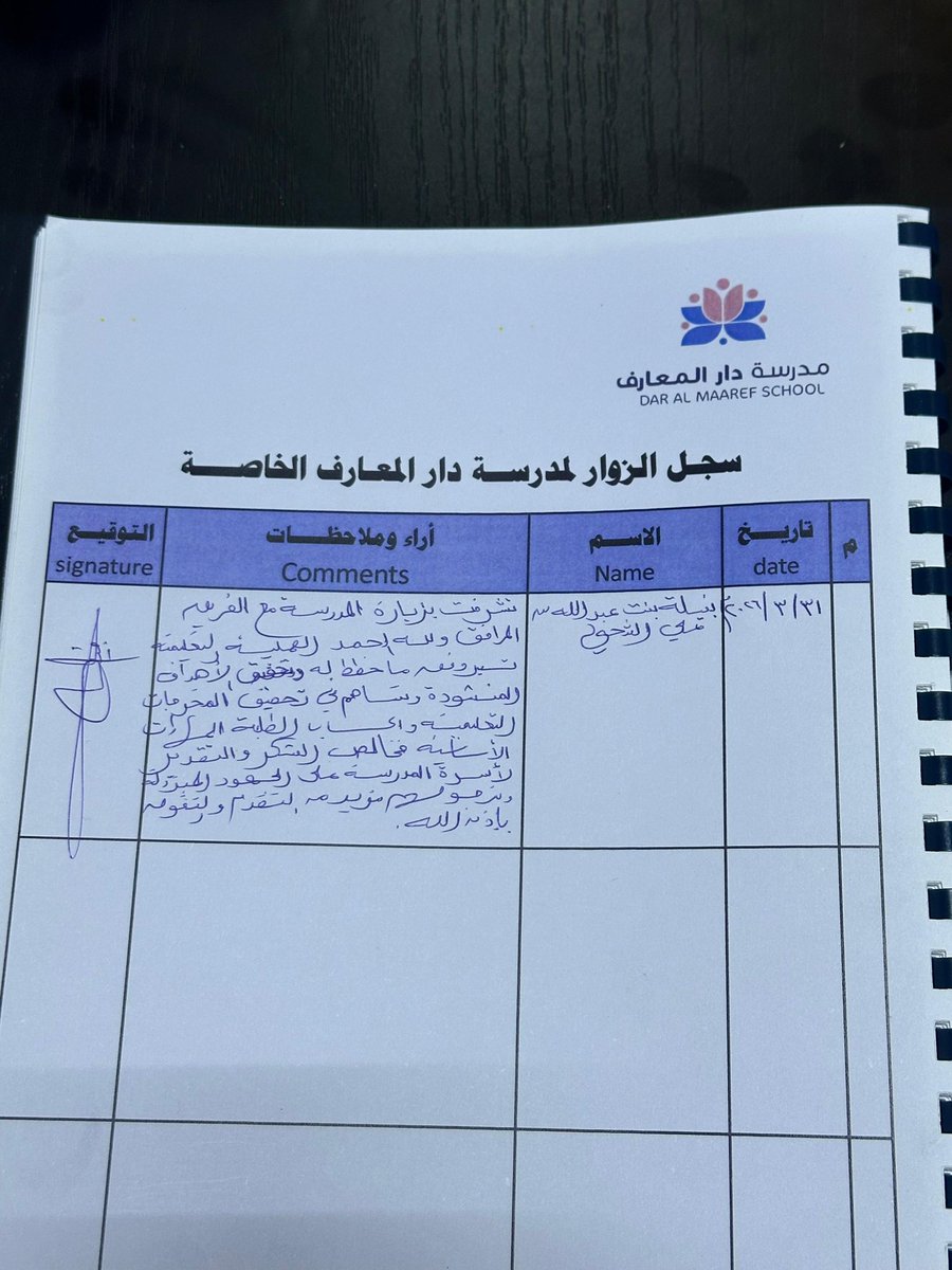 dar_almareef's tweet photo. تشرفت المدرسة بزيارة المديرة العامة للمديرية العامة للتعليم بمحافظة مسندم.. كل الشكر والتقدير للمديرة العامة على جهودها في متابعة العملية التعليمية في مدارس المحافظة #تعلم_مستدام #مدارسنا_مستقبل_واعد #تعليمية_مسندم https://t.co/3MyUx5dOis