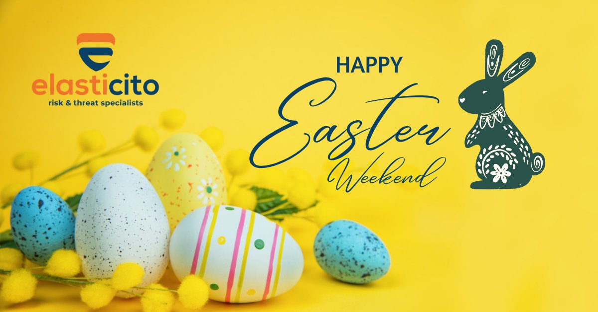 elasticito's tweet photo. 🐣 Elasticito wishes everyone a wonderful Easter weekend.

#HappyEaster #Cybersecurity #Elasticito https://t.co/vk7XFsYLER