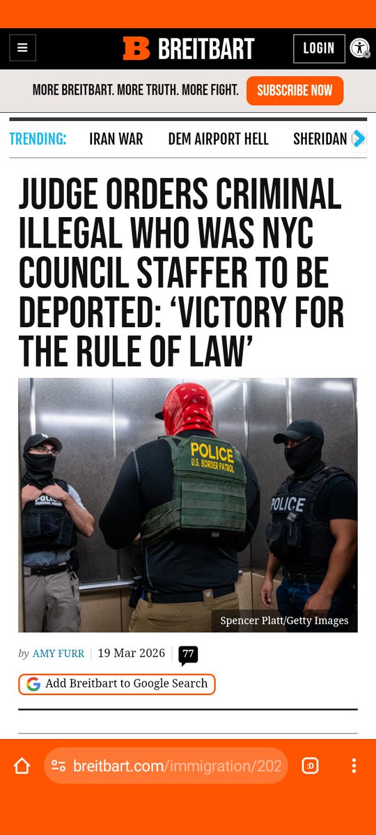 's tweet image. dEEpstatE EgrEgiously EnginEEring
CHAOS 👀
nytimes.com/2026/01/12/nyr…
ILLEGAL ALIEN 💲#liens NYC Council
staffer "must be deported
[✅]

Rafael Andres Rubio Bohorquez
of Venezuela [‼️data analyst]
overstayed a 2017 tourist visa [DHS]
arrested for assault"

🚮
x.com/TippytopshapeU…