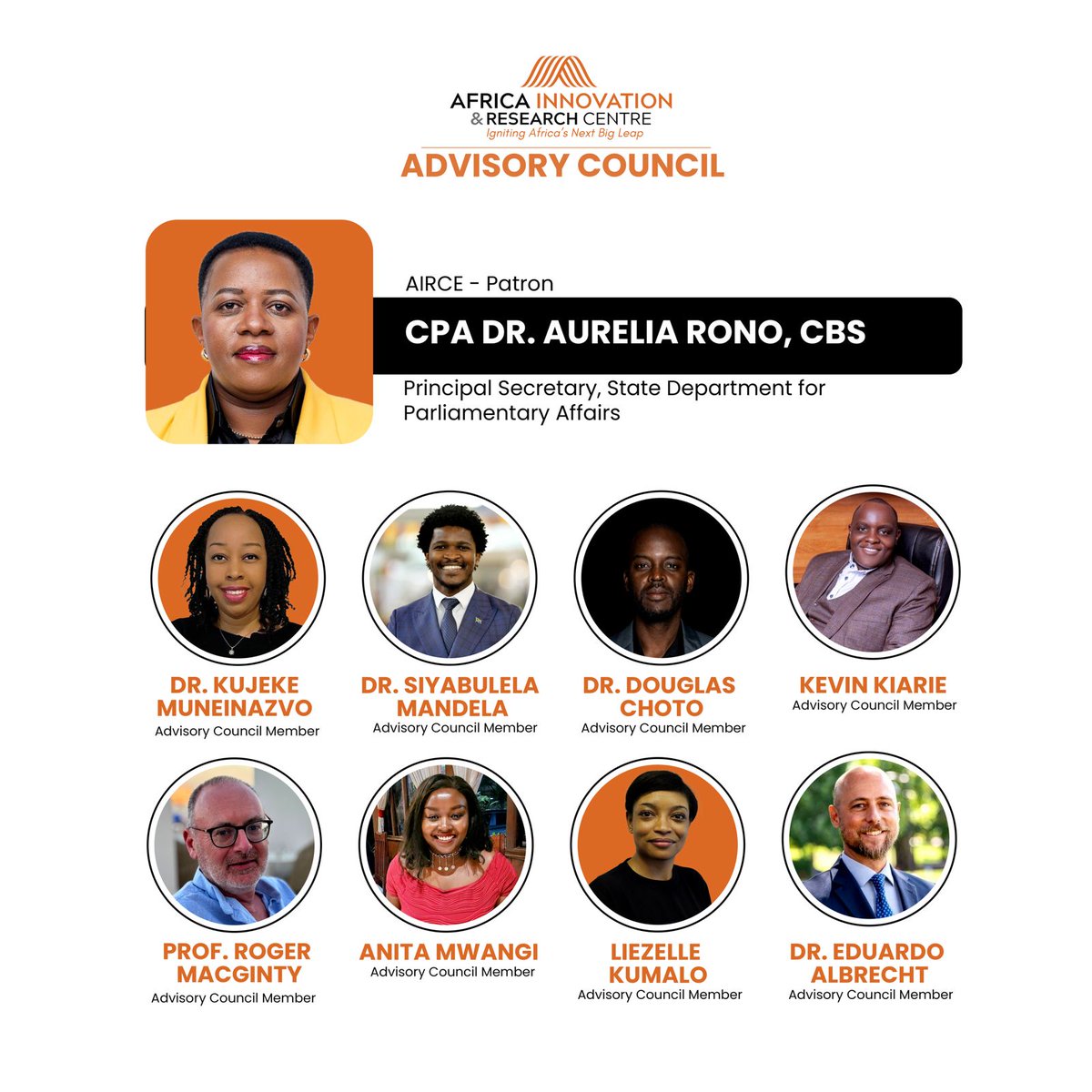 Karibu. Welcome. Welkom. Wamukelekile. 
You’ve seen the brilliance, now here’s the synergy.
One Council. Bold vision. Real impact ahead.

airce.org