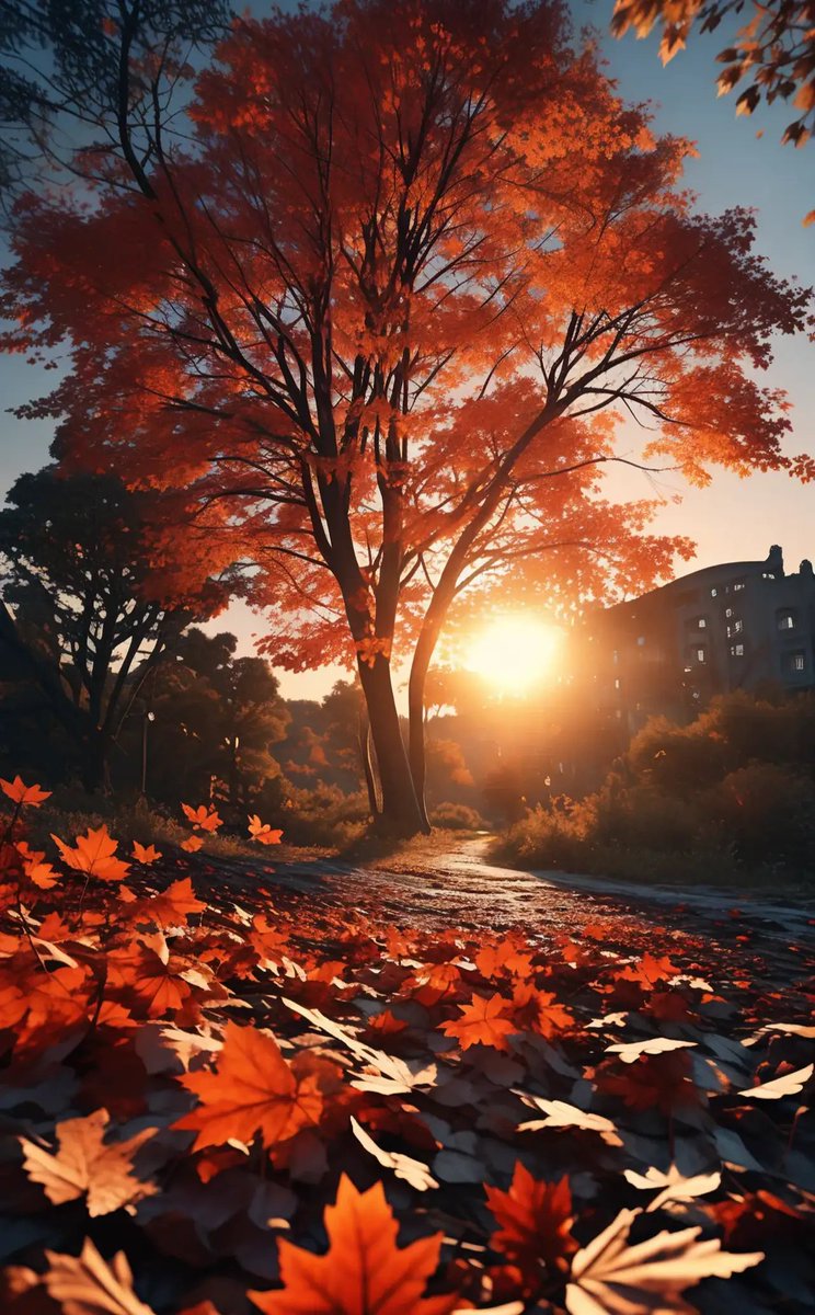 aperez199515's tweet photo. Autumn breeze + golden sunsets = perfect end to the day  #FallVibes https://t.co/LdOtavjRPV