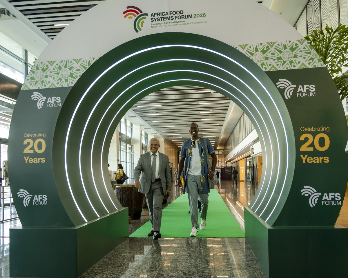 TheAGRF's tweet photo. Happening Now !

Africa Food Systems Forum 2026 Launch Ceremony

📍 KCC Kigali, Rwanda
🔗 https://t.co/QamfugwqzW

#AFSForum2026 https://t.co/B40xyVDCsv