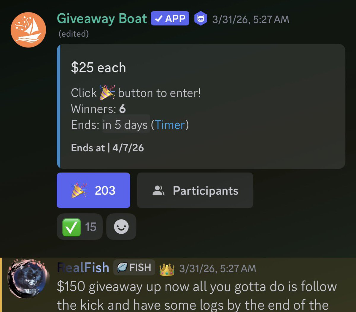 RealFish tweet media