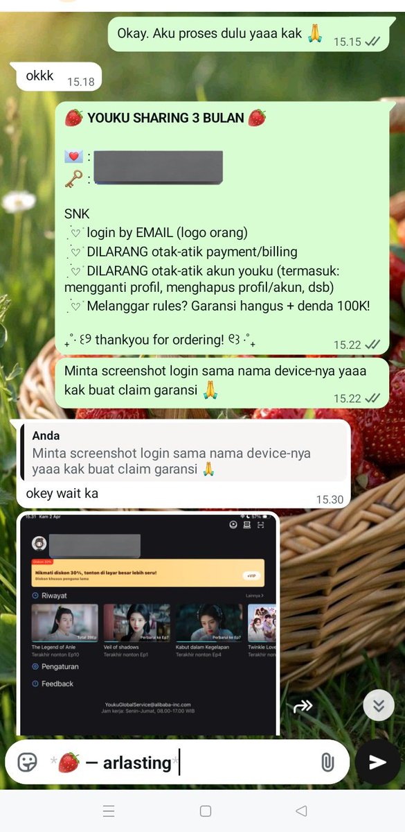 arlasting's tweet photo. testimoni app premium! 🙌💗

#ArberryStore_testimoni https://t.co/nVMzsbJvHL