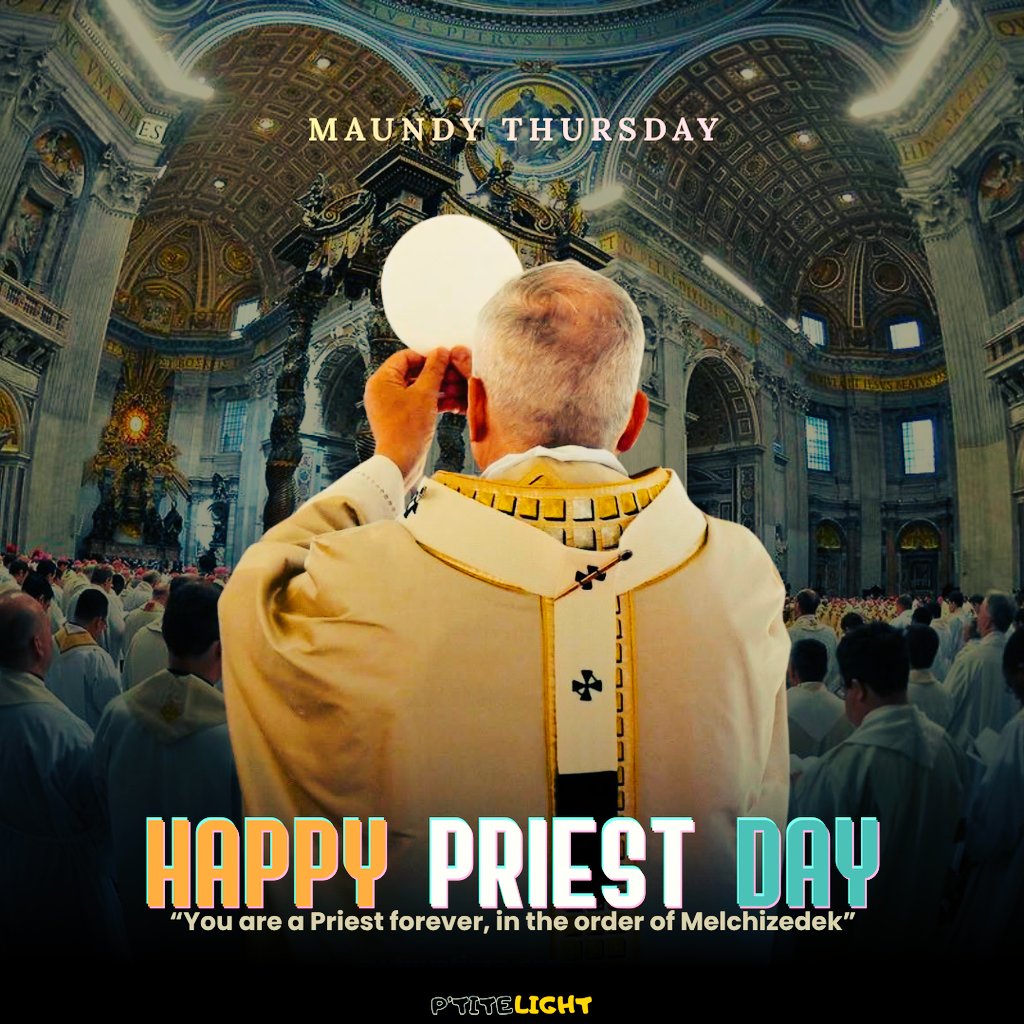 JoeJoy1607's tweet photo. Happy Priests’ Day!
To all the priests who serve with humility, courage, and compassion: thank you for your 'yes' every single day. Your guidance is a gift to us all.
#PriestsDay
Pray and tag a Priest!
@savioangelosdb
🙏🙏🙏 https://t.co/IRE8bVNnwv