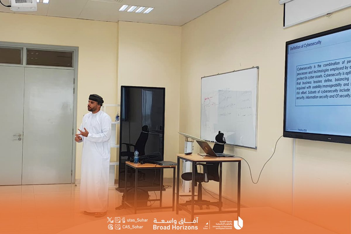 جامعة التقنية والعلوم التطبيقية - صحار tweet media