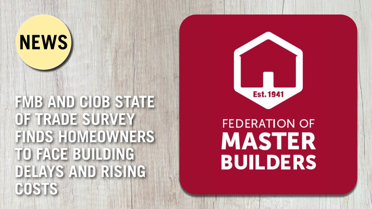 the_selfbuilder's tweet image. Homeowners planning renovations should prepare for delays and rising costs! 🏠🔧 A @fmbuilders survey shows 72% of builders face a skilled trades shortage, up from 61%. Nearly half report job delays | sbhonline.co.uk/news/fmb-and-c…

#ConstructionIndustry #SkilledTrades #HomeRenovation