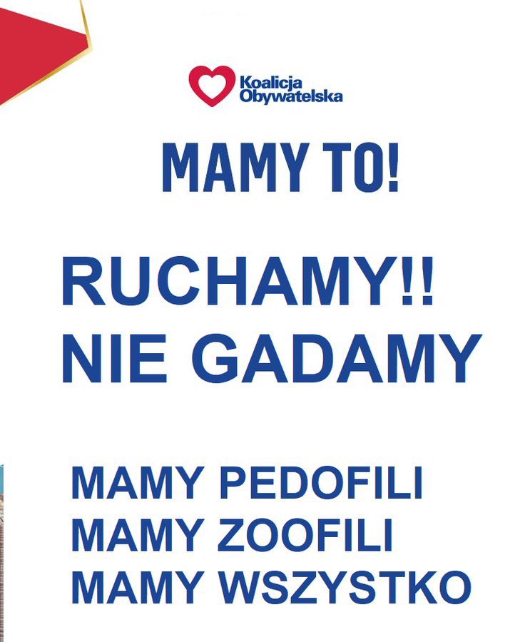 TWBolek80's tweet photo. @RacjonalnyObyw1 Zagrożeniem dla Polski są lewicowi zboczeńcy tacy jak ty 😉 https://t.co/FUKXfc0IzQ