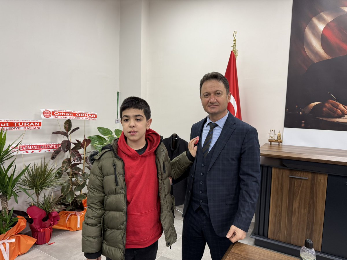 ❤️ 2 Nisan Otizm Farkındalık Günü

Özel eğitim uygulama okulu idareci ve öğrencilerimiz, İlçe Millî Eğitim Müdürümüz Akif Torun’u ziyaret etti. 🤝

❤️ Otizme Kırmızı Işık Yak

<a href="/tcmeb/">Millî Eğitim Bakanlığı</a> <a href="/Yusuf__Tekin/">Yusuf Tekin</a> <a href="/adiyamanmem/">Adıyaman İl Millî Eğitim Müdürlüğü</a> <a href="/ali_tosun77/">Ali TOSUN</a> <a href="/akiftorun02/">Akif TORUN</a>