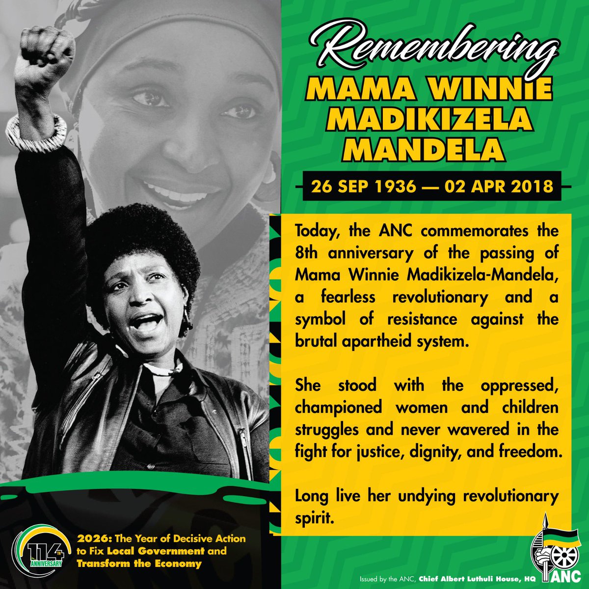 ANC - African National Congress tweet media