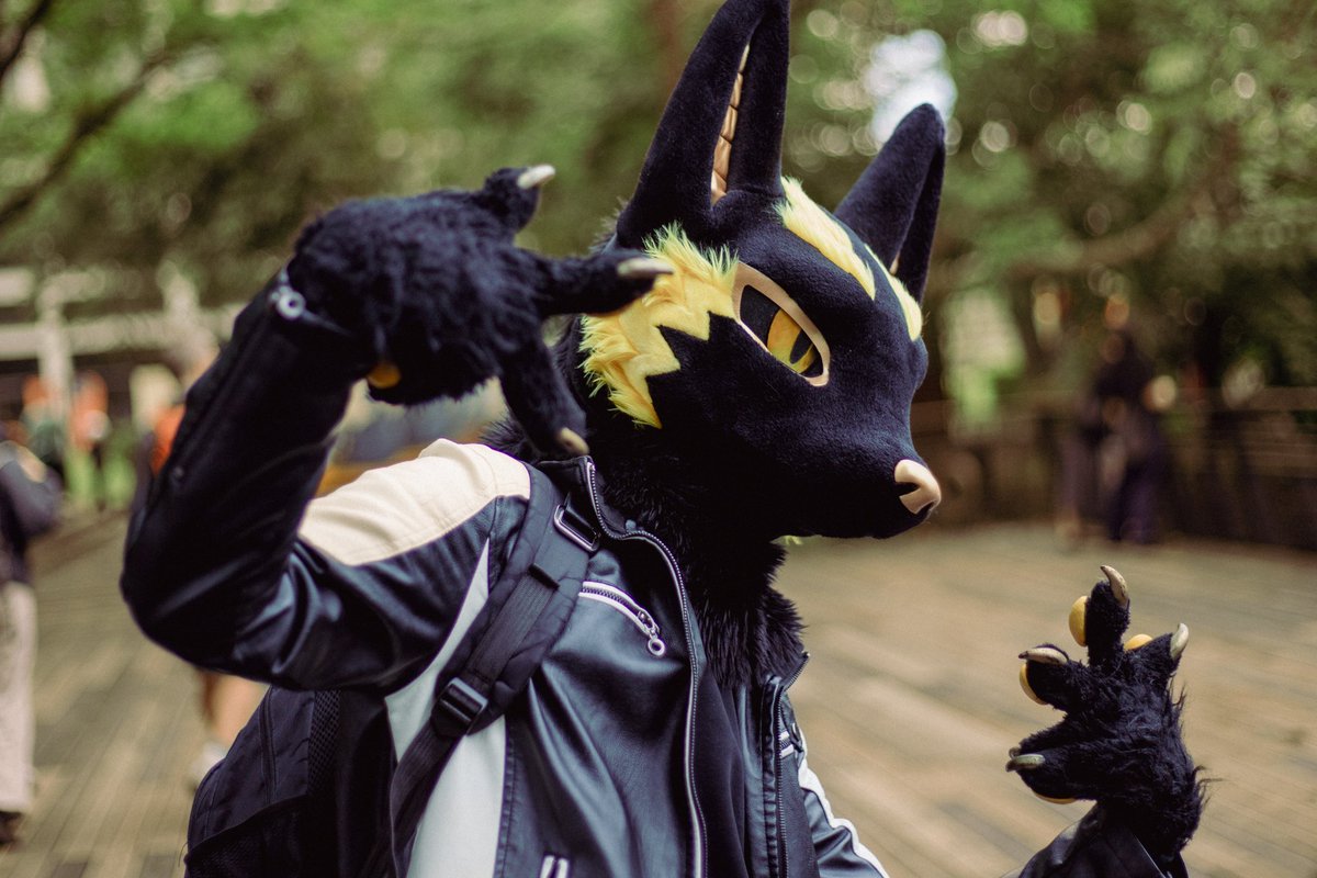 AnubisFurdance's tweet photo. You didn't see anything yesterday, right? 🤡
Just remember that Anubis is cool, okay? 👌

​📷: Brian Ren
🧵： @KMN_NANO
#fursuiteveryday https://t.co/GCgfuONnDO