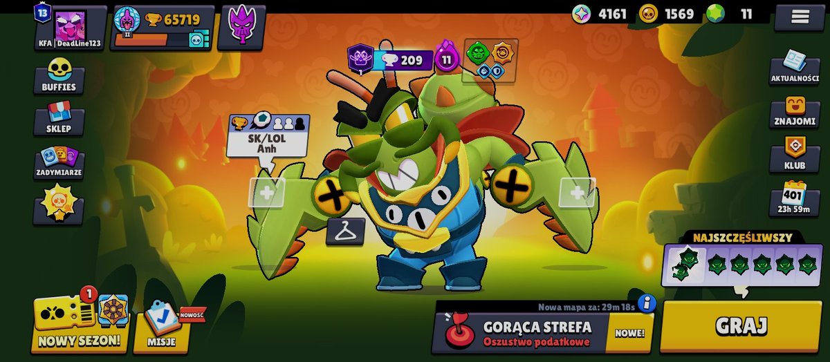 DeadLineDawid9's tweet photo. @BrawlStars New luckiest day I got https://t.co/gwO9pR6h4a