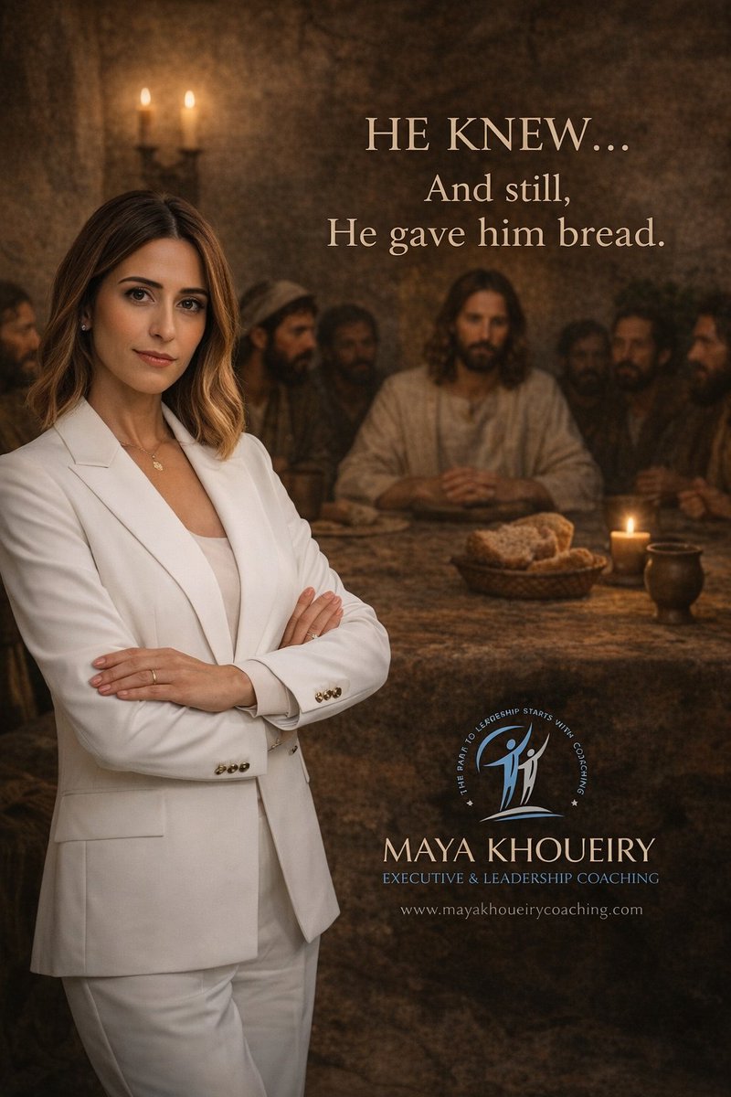 On Holy Thursday,

Jesus Christ sat at the table…
knowing that Judas Iscariot would betray Him.

And still… He gave him bread.

No resistance.
No exposure.
No loss of self.

Betrayal doesn’t define a leader…
losing yourself does.

That’s Conflict Mastery.