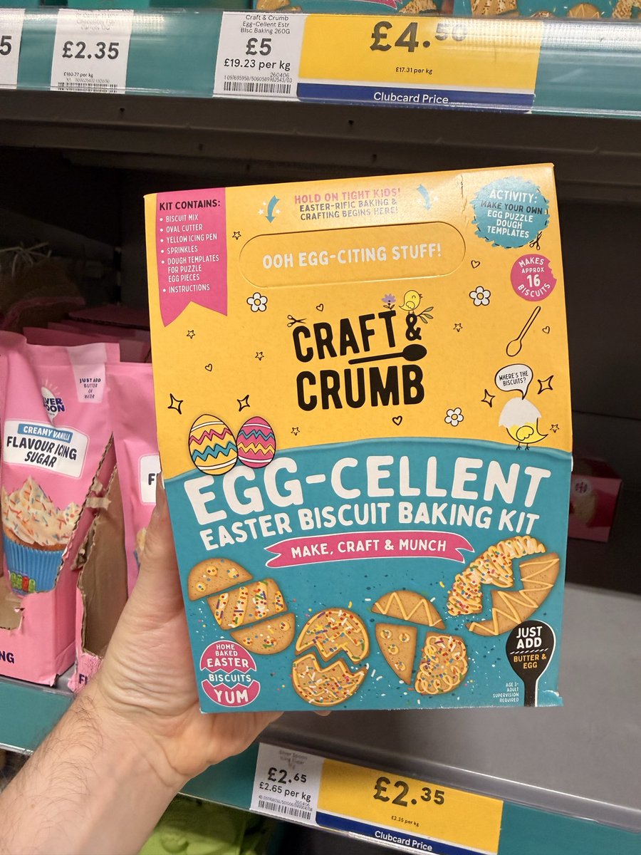 All_Things_New_'s tweet image. Easter Baking! 🐣👩🏼‍🍳 At Tesco @Tesco #baking #biscuits #cupcake #easter #wellthisisnew