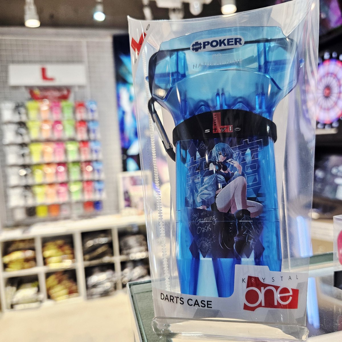 ナチュラルナイン新宿店が入っているGiGO新宿歌舞伎町ダーツコーナーではドリンク一杯ご注文ごとにスタンプを押印するスタンプカードを発行しています！

貯めた枚数に応じて非売品のクリスタルワンやラッキーコインがGETできます✨