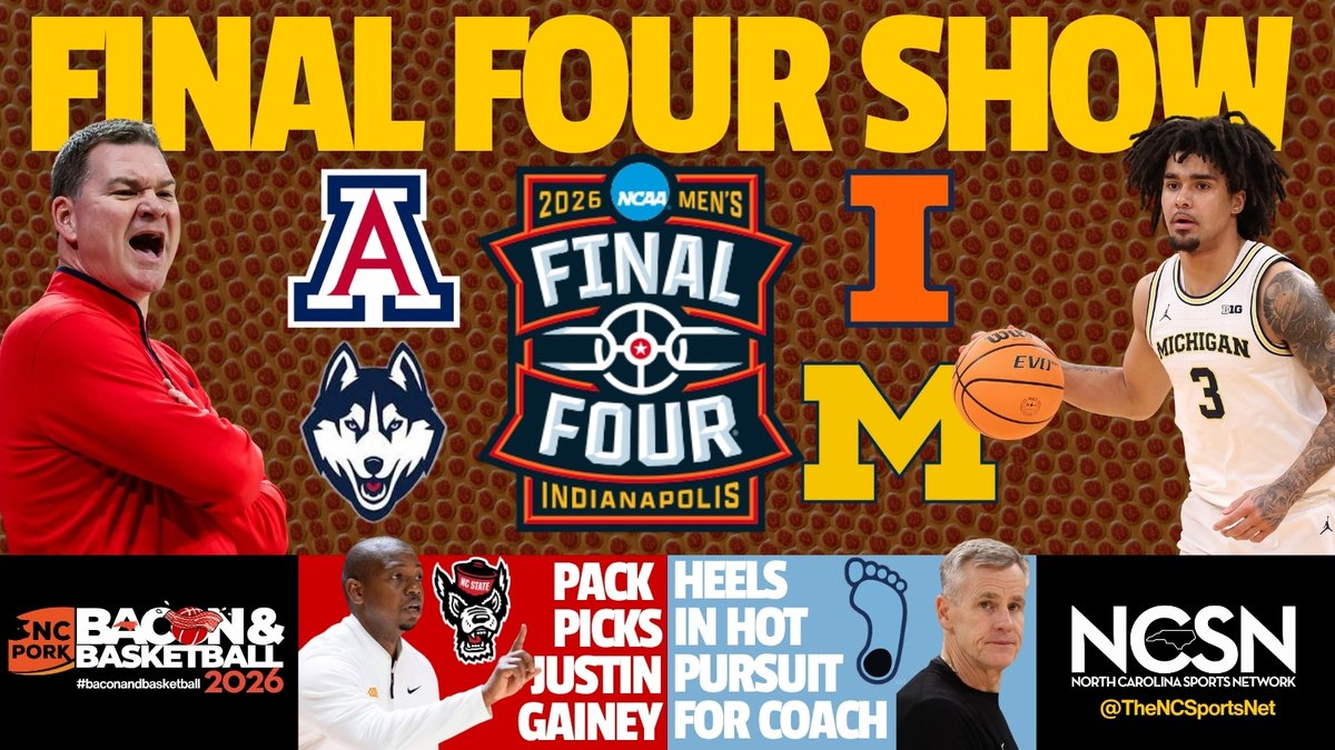DavidGlennShow's tweet image. 🚨🏀March Madness In April!!🏀🚨

✔️ #UNC coaching search tidbits
✔️ NCSU: on Justin Gainey &amp;amp; Will Wade
✔️ Coach's view of #Duke's lost leads (HOU/UConn)
✔️ DG among "Bacon &amp;amp; Basketball" leaders; F4 picks‼️

(👇Become Subscriber 7⃣0⃣,0⃣0⃣0⃣; It's FREE!👇)
youtu.be/Nn2Oq80EapY?si…