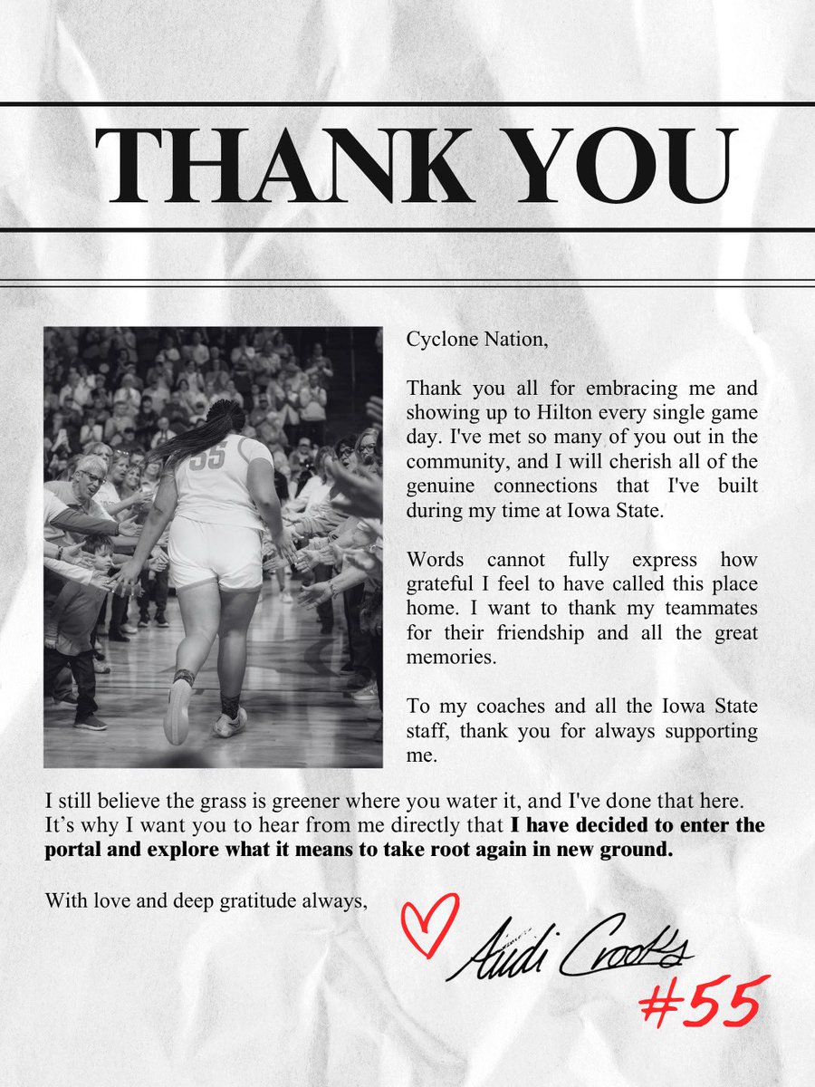 Audi Crooks tweet media