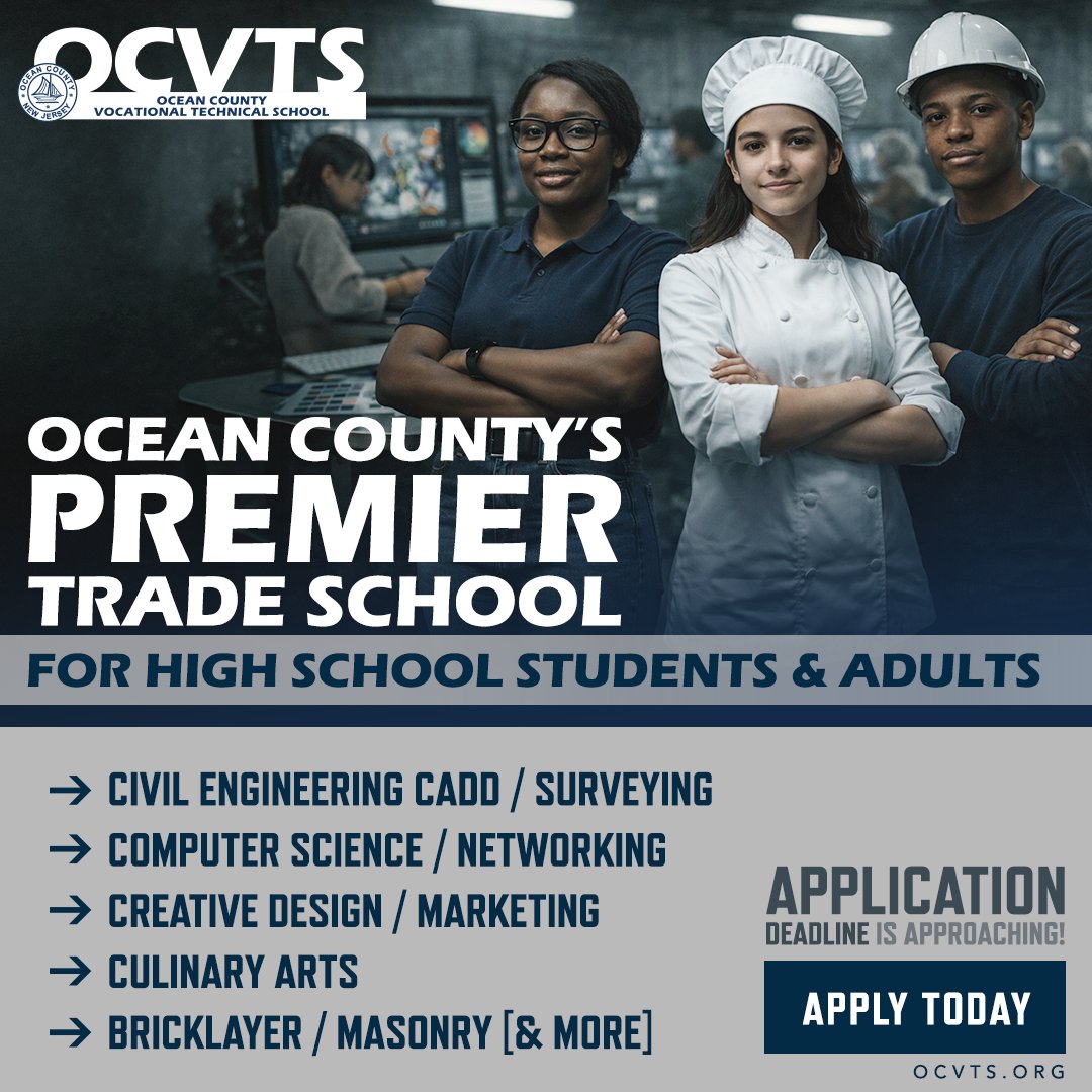 OCVTS's tweet photo. → COLLISION REPAIR
→ MARINE/BOAT MECHANIC
→ CIVIL ENGINEERING
→ COMPUTER SCIENCE / NETWORKING
→ CREATIVE DESIGN / MARKETING
→ CULINARY ARTS
→ BRICKLAYER / MASONRY

💻 ENROLL TODAY
➡️ https://t.co/zRP4hag1ga
ℹ️Programs Start in September
⏳APPLY TODAY https://t.co/GtgL0gZ6P5