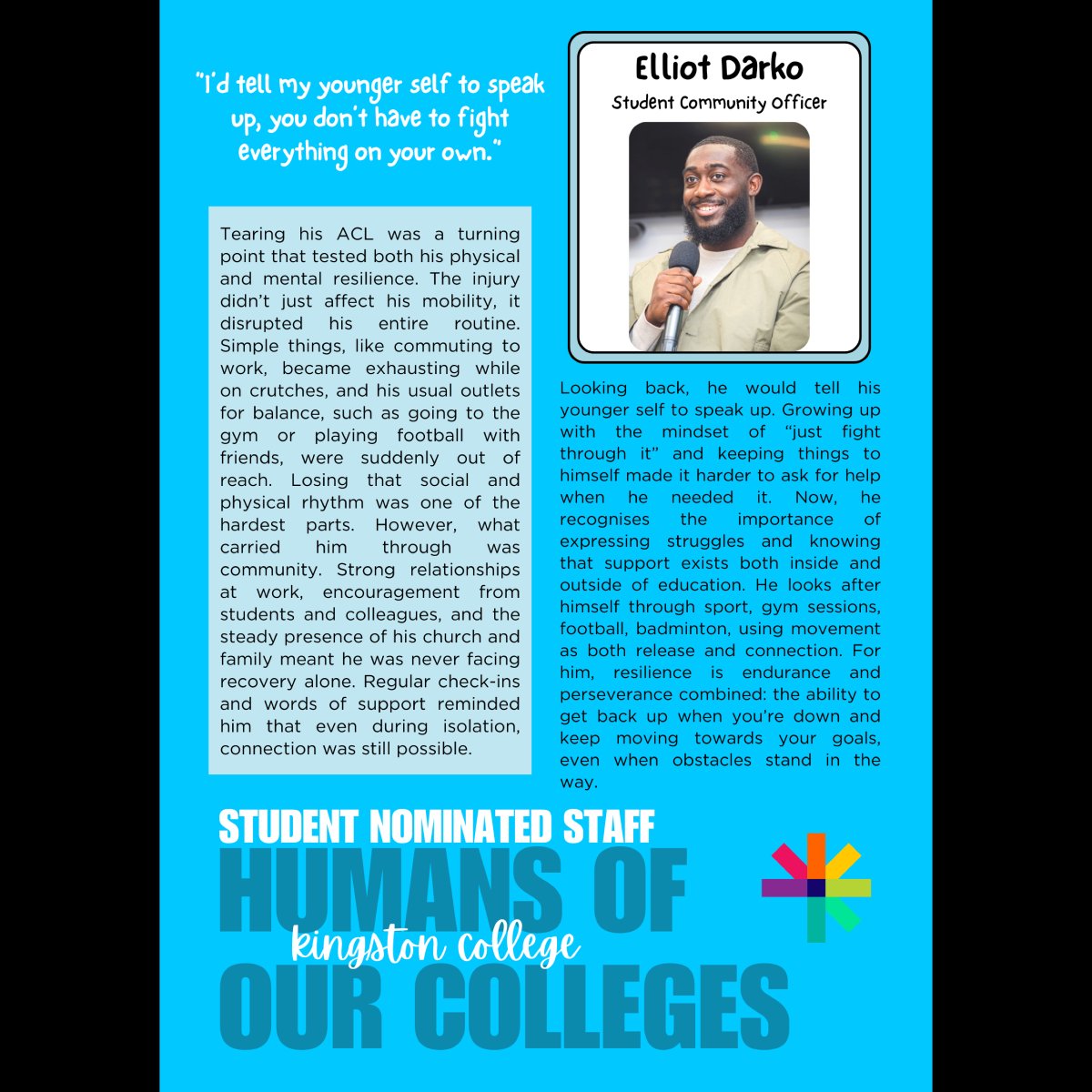Kingston College tweet media