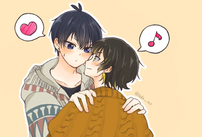 ブーロック ちらめる × いき゛よち (bcis) 「wanna Bee no.1」 ほんと まじでお願いいたします #ひらいて赤ブー