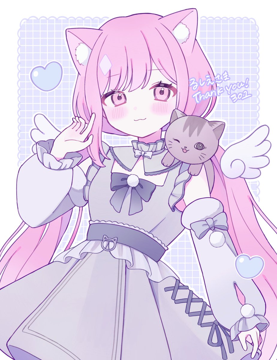 るしえ⋆⸜🐱🍮⸝⋆ ＠ 4/16で4周年❣️5/3 OVCフェス出演❕5/16初ソロイベ🤍 tweet media