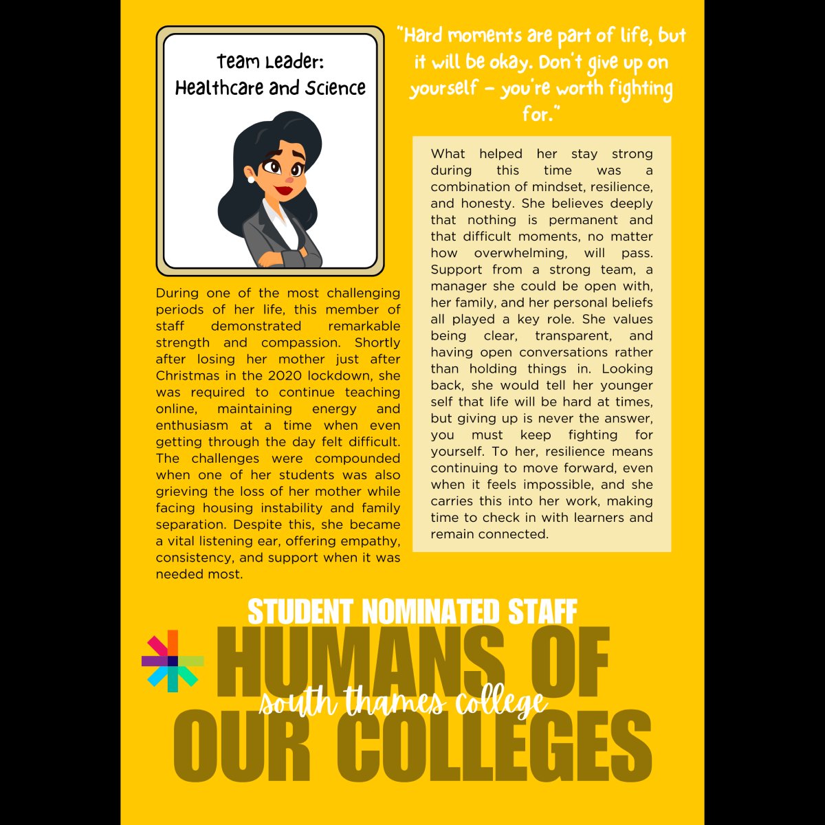 South Thames College tweet media