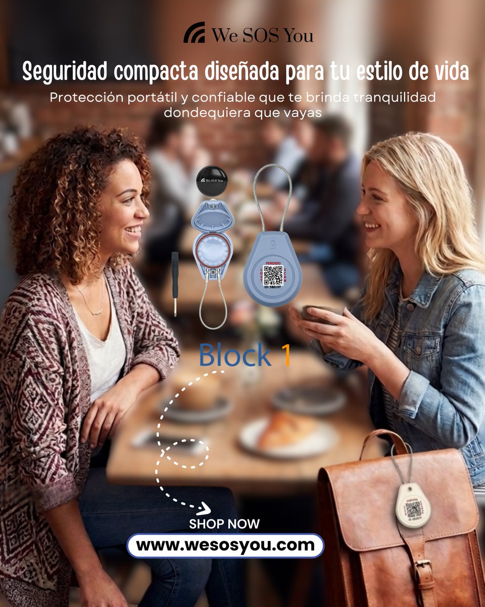 WeSOSYou's tweet photo. Disfruta de una protección confiable y portátil que te brinda tranquilidad dondequiera que vayas, ya sea para tus mascotas, niños, familiares mayores o para tu seguridad diaria. 🐾👨‍👩‍👧‍👦

Compra online solo en https://t.co/2WbTW6PxlG

#WeSOSYou #MantenteProtegido #RastreaInteligente https://t.co/AT7q1MgNcb
