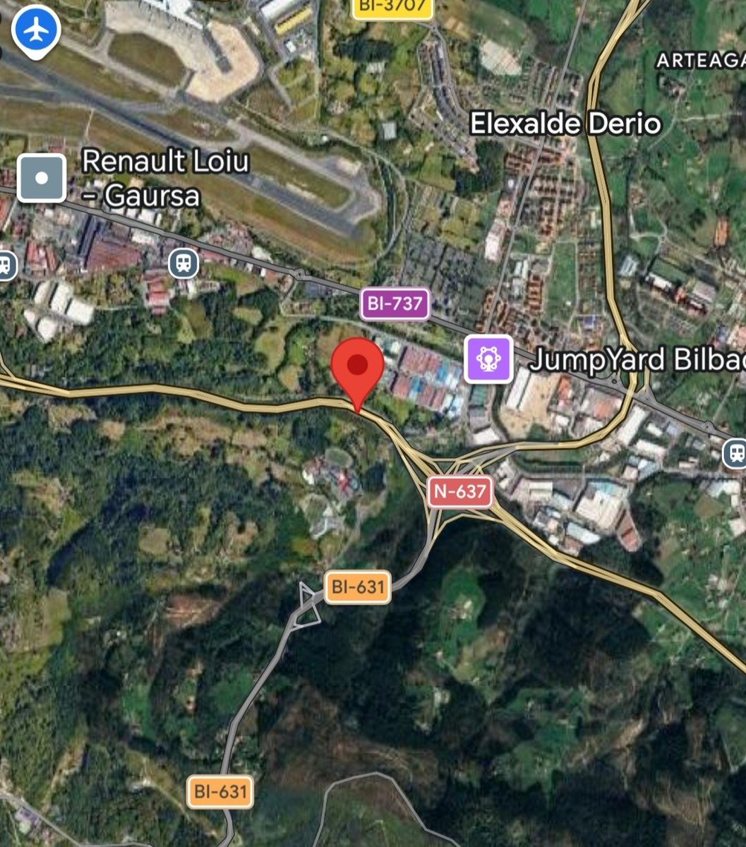 BomberosBizkaia's tweet image. Accidente de tráfico, N637 #Zamudio #Bomberos en camino
Trafiko istripua N637 Zamudion #Suhiltzaileak bidean
@trafikoaEJGV