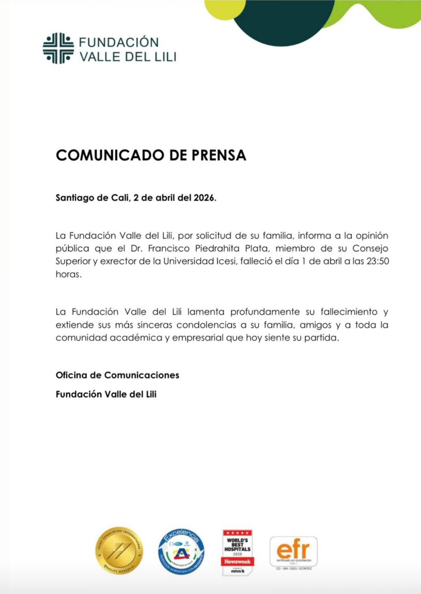 Caracol Radio Cali tweet media