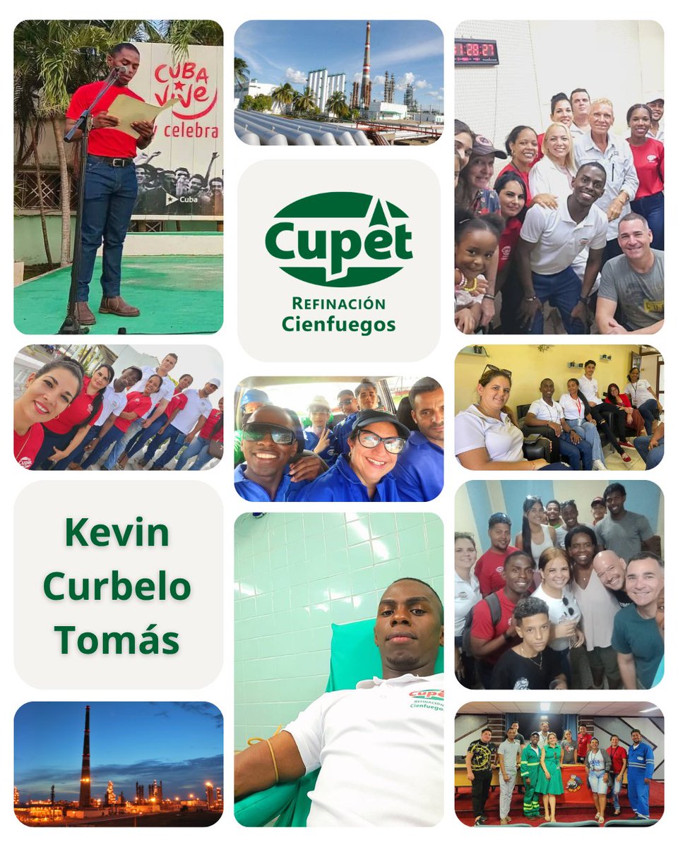 Le invitamos a leer esta entrevista con <a href="/KevinCurbelo98/">Kevin Curbelo Tomás ☭</a>, joven técnico de la #RefineríaCienfuegos y secretario de un Comité de Base de la <a href="/UJCdeCuba/">UJC de Cuba</a>, quien comparte su experiencia de crecimiento y compromiso. Sigue el enlace: facebook.com/share/p/1NLQCQ…