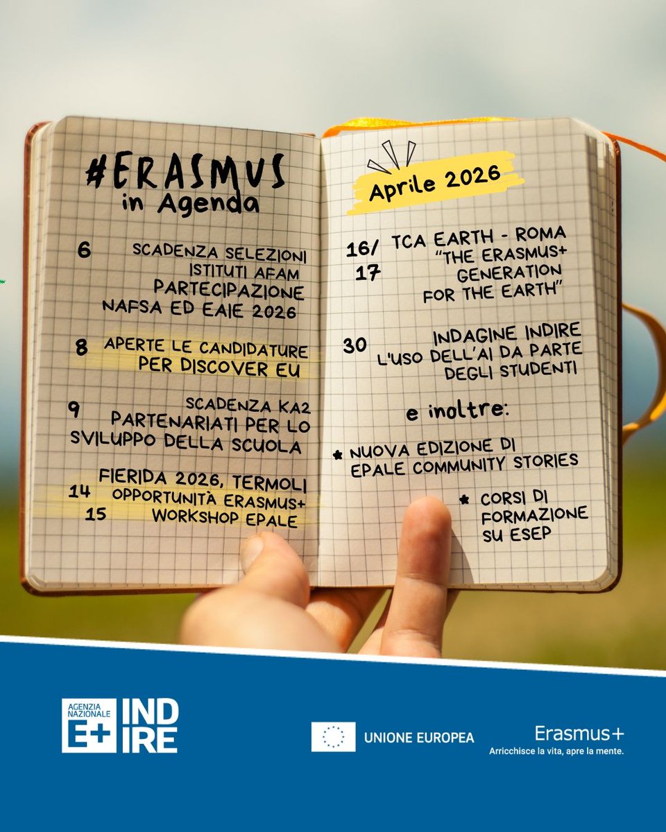 Erasmus+ INDIRE tweet media
