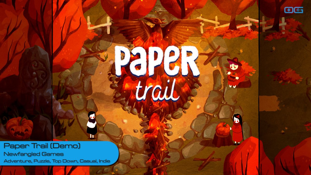 OverageGmngCom's tweet photo. OG plays Paper Trail (Demo)!
https://t.co/twxjbhh6LH
Like & Sub!
@NewfangledGames
#papertrail #puzzlegame #topdown #origami #IndieGameTrends #IndieWatch #IndieDev #GameDev #IndieGameDev #IndieGame #IndieGames #Gameplay #letsplay #gaming https://t.co/OhtiKWxrpC