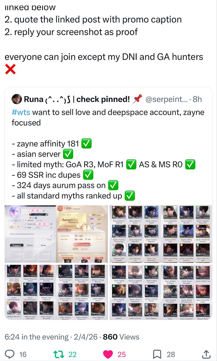 ☯️🪷Xiao Lian🪷☯️ tweet media