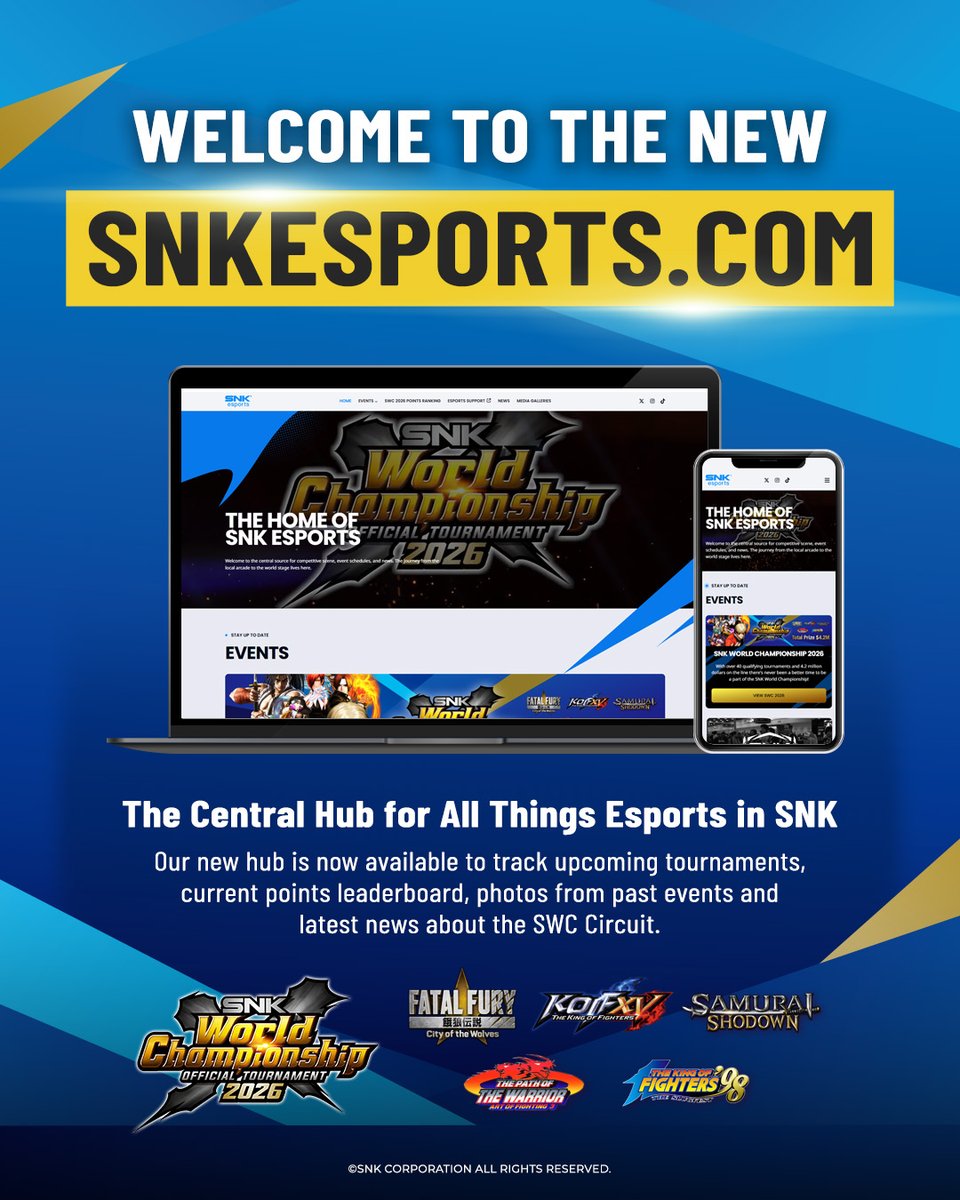 SNK Esports Hub tweet media