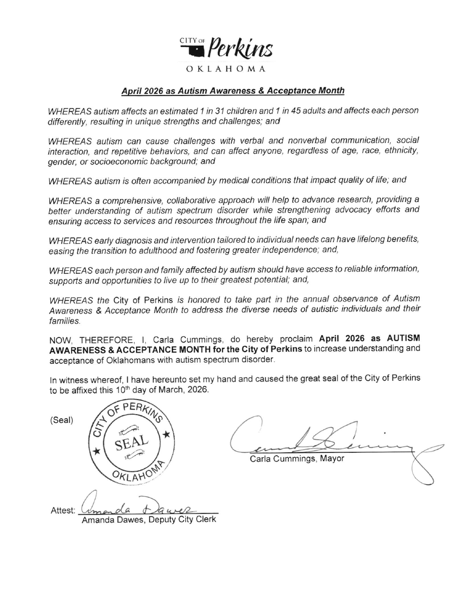 Autism Foundation of Oklahoma tweet media