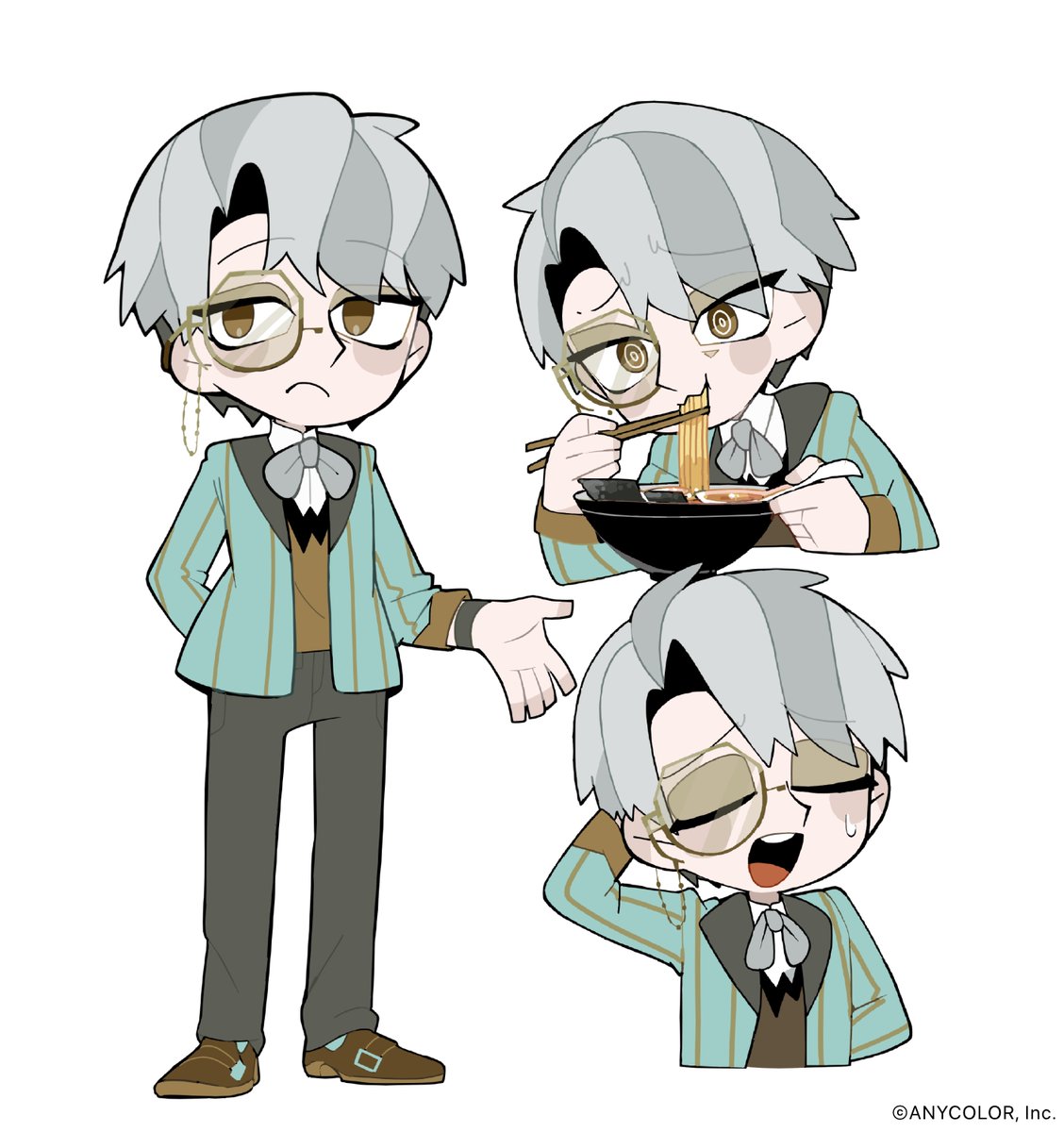 一橋綾人📚🗣にじさんじ tweet media