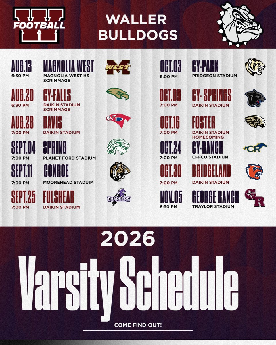 Waller Football tweet media